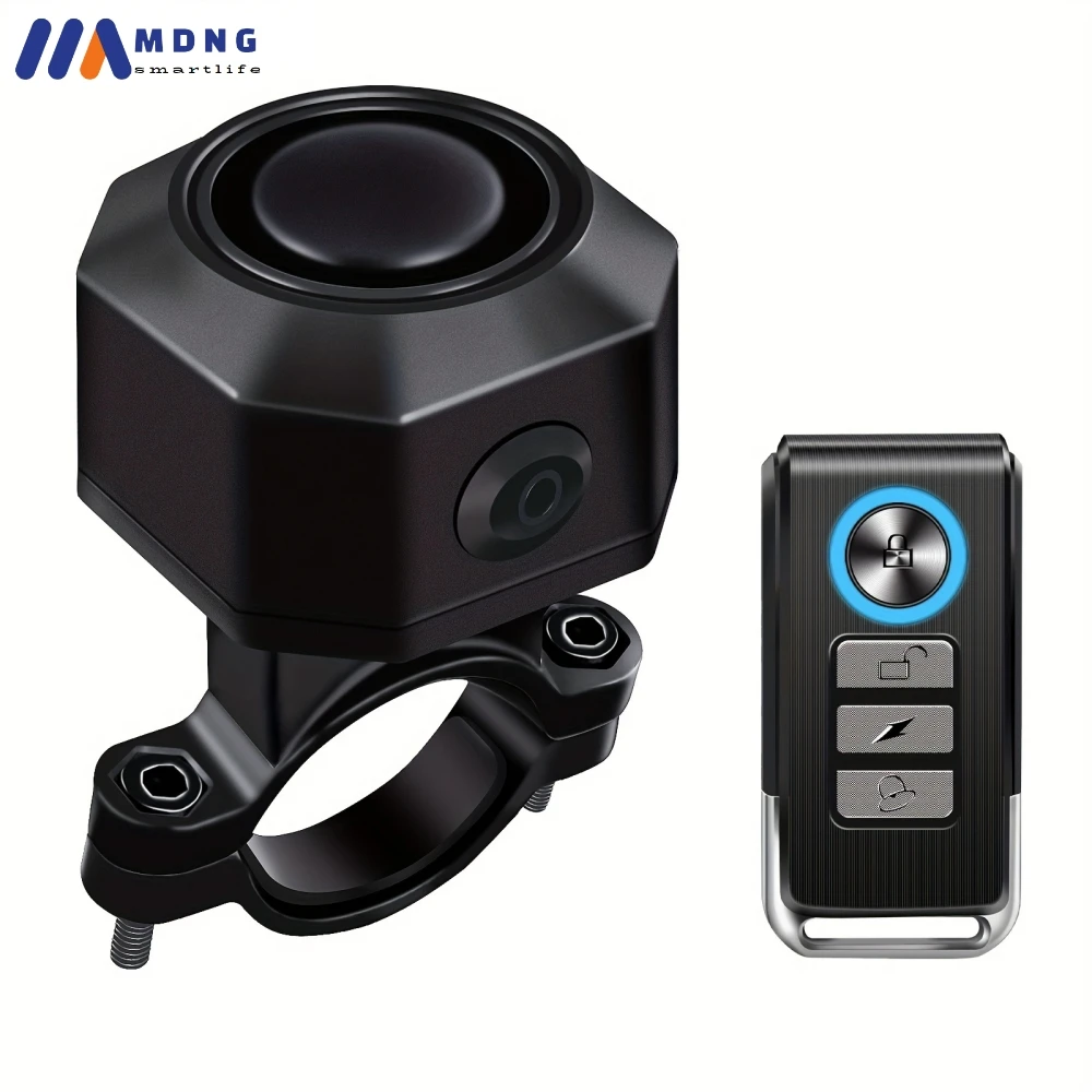 Сигнализация вибрационная велосипедная беспроводная водонепроницаемая с USB-зарядкой