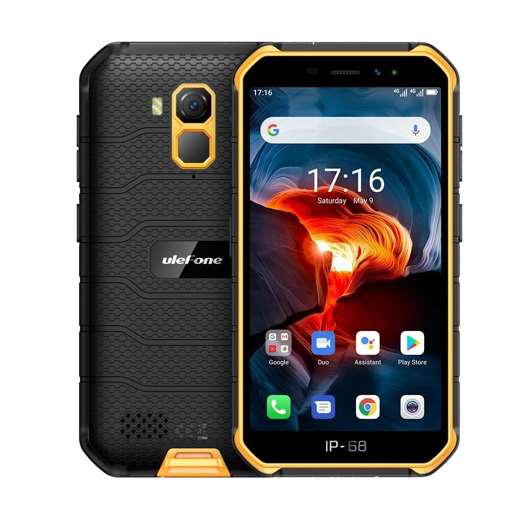 

Ulefone Armor X7 Pro 5.0 inch NFC IP68 IP69K Waterproof Android 10 4GB RAM 32GB ROM MT6761 Quad Core 4G Smartphone