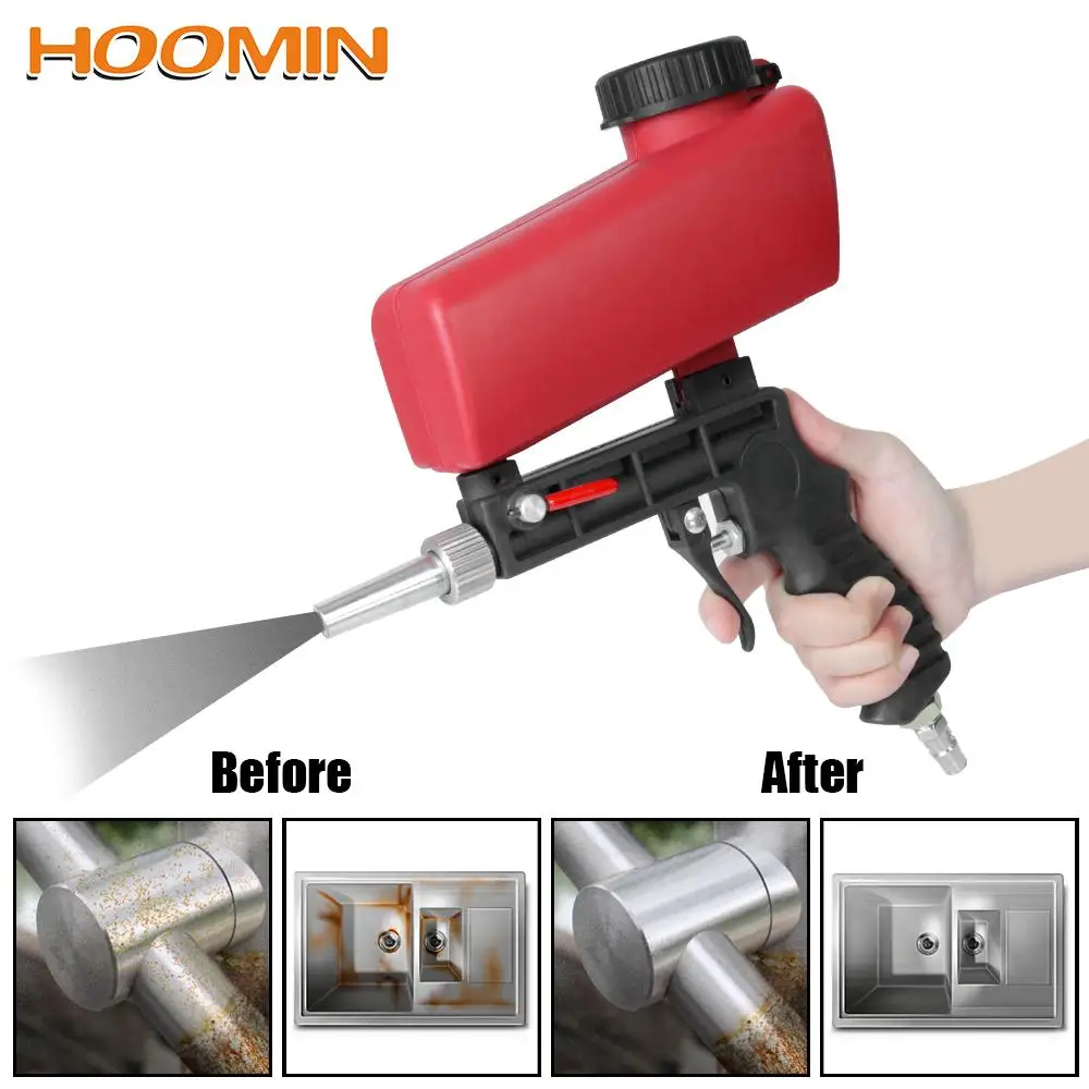 

Регулируемая пескоструйная машина, Гравитационный Пескоструйный пистолет, пневматический Пескоструйный пистолет, комплект пневматическо...