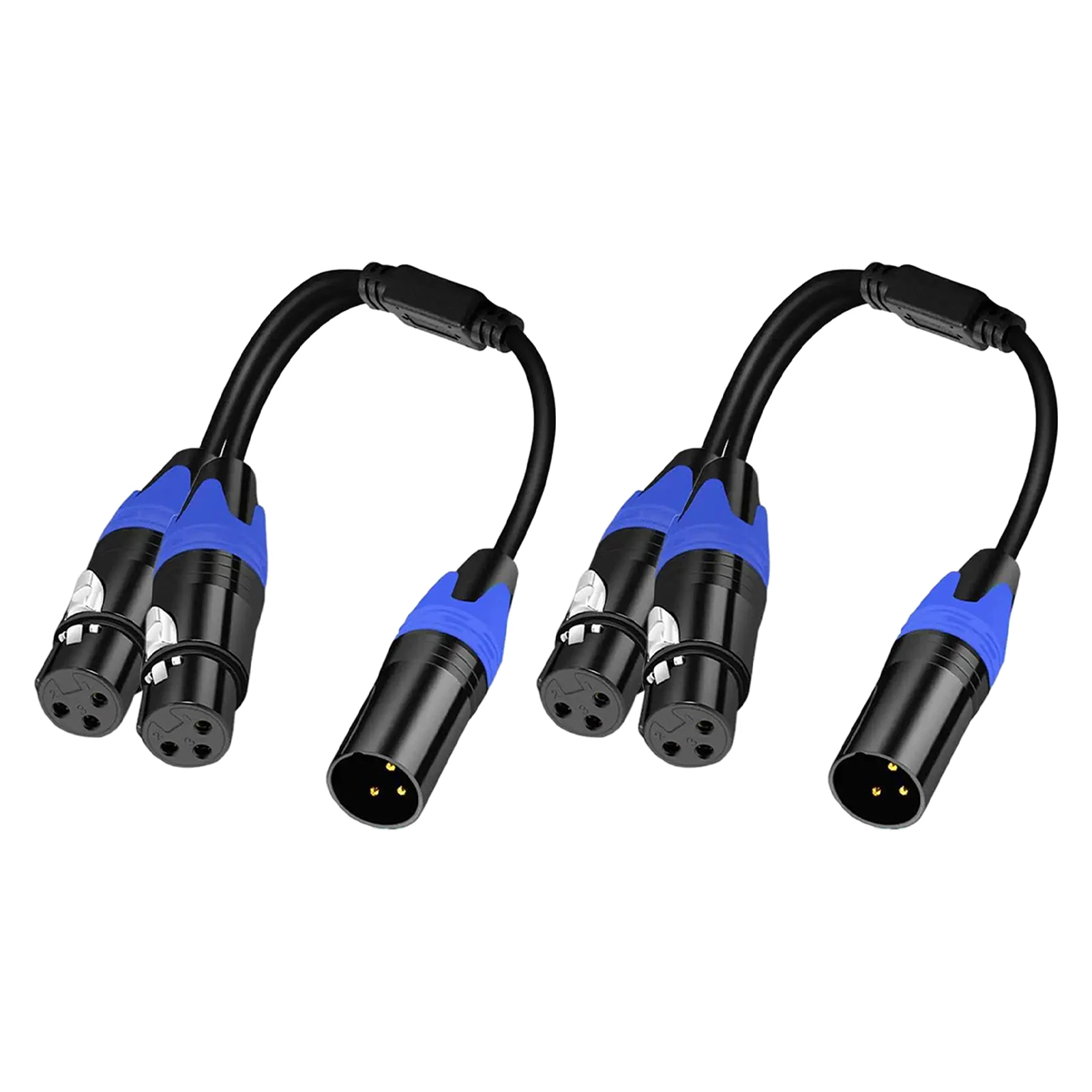 Adapter Mixer 1 Male 2 Female Convertor Audio Video Wire