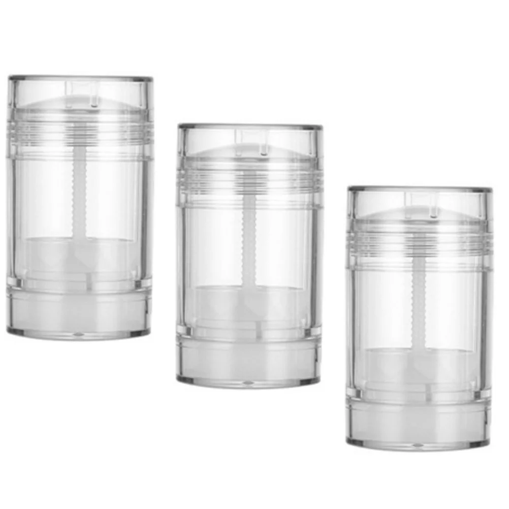 

3 Pcs Deodorant Tube Lotion Container Containers Empty Chapstick Tubes Air Traffic Control Lip Gloss As Travel Lipstick