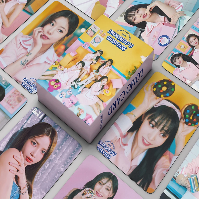 55 шт./компл. Kpop MAMAMOO MIC ON Splash In The Water Lomo Cards Высокое качество HD фотоальбом открытка корейская мода фотооткрытки