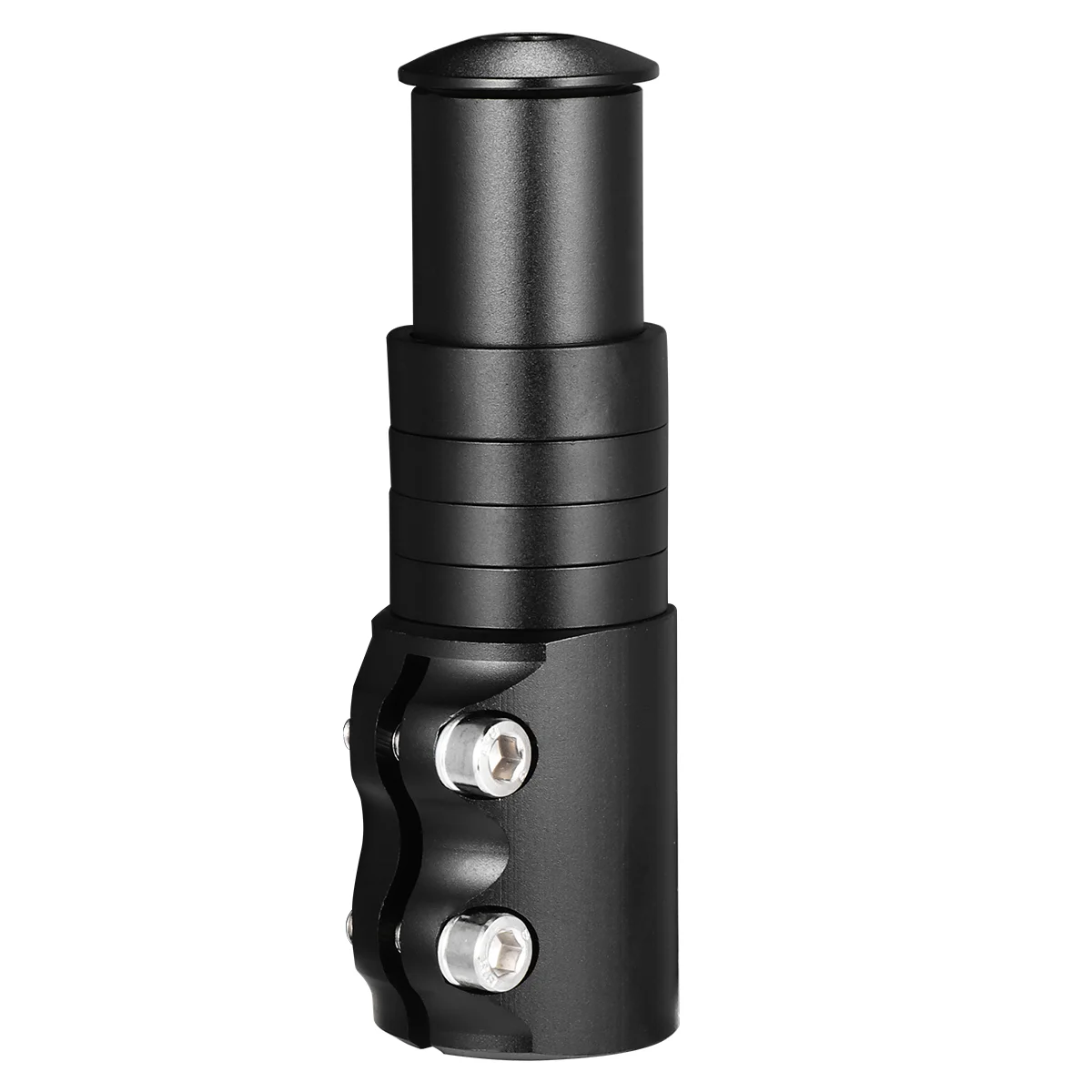 

Winomo Bike Handlebar Riser Fork Stem Raiser Extender Head Raiser (Black)