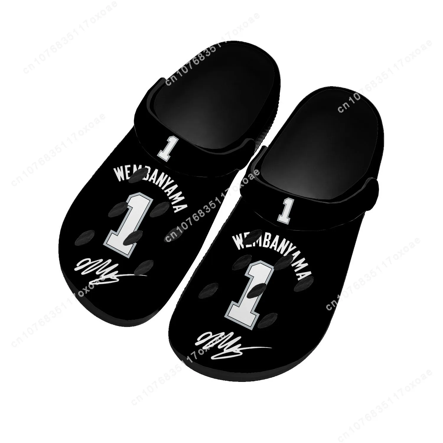 

San Antonio basketball Home Clog Mens Women Youth Boy Girl Sandals Wembanyama No 1 Shoes Garden Custom Shoe Beach Hole Slippers