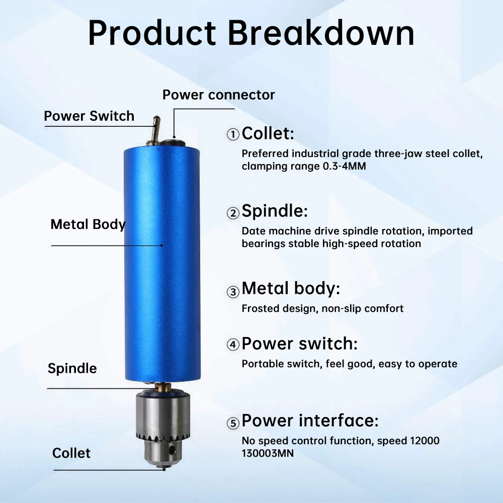 Мини-дрель 110 В/220 В гравировальная ручка инструменты набор аксессуаров