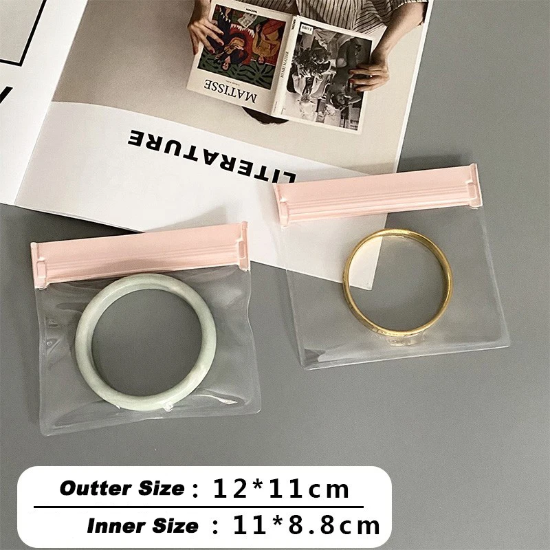 

50 шт. розовые прозрачные сумки Yidensy для украшений