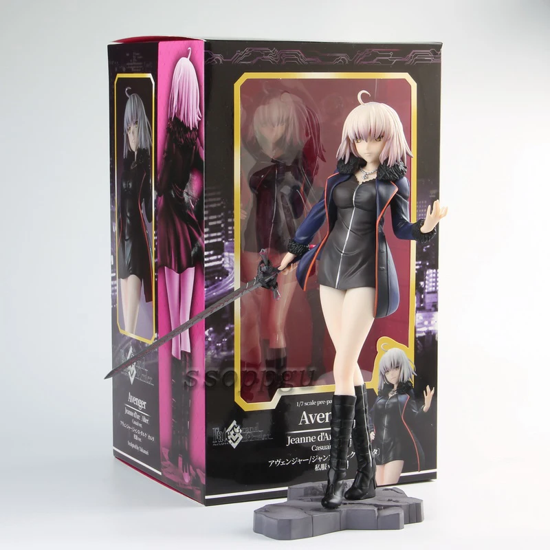 

25cm Black Alter Figure Replaceable Anime Fate/Grand Order PVC Action Figure Collection Desktop Decoration Model Toys Doll Gift
