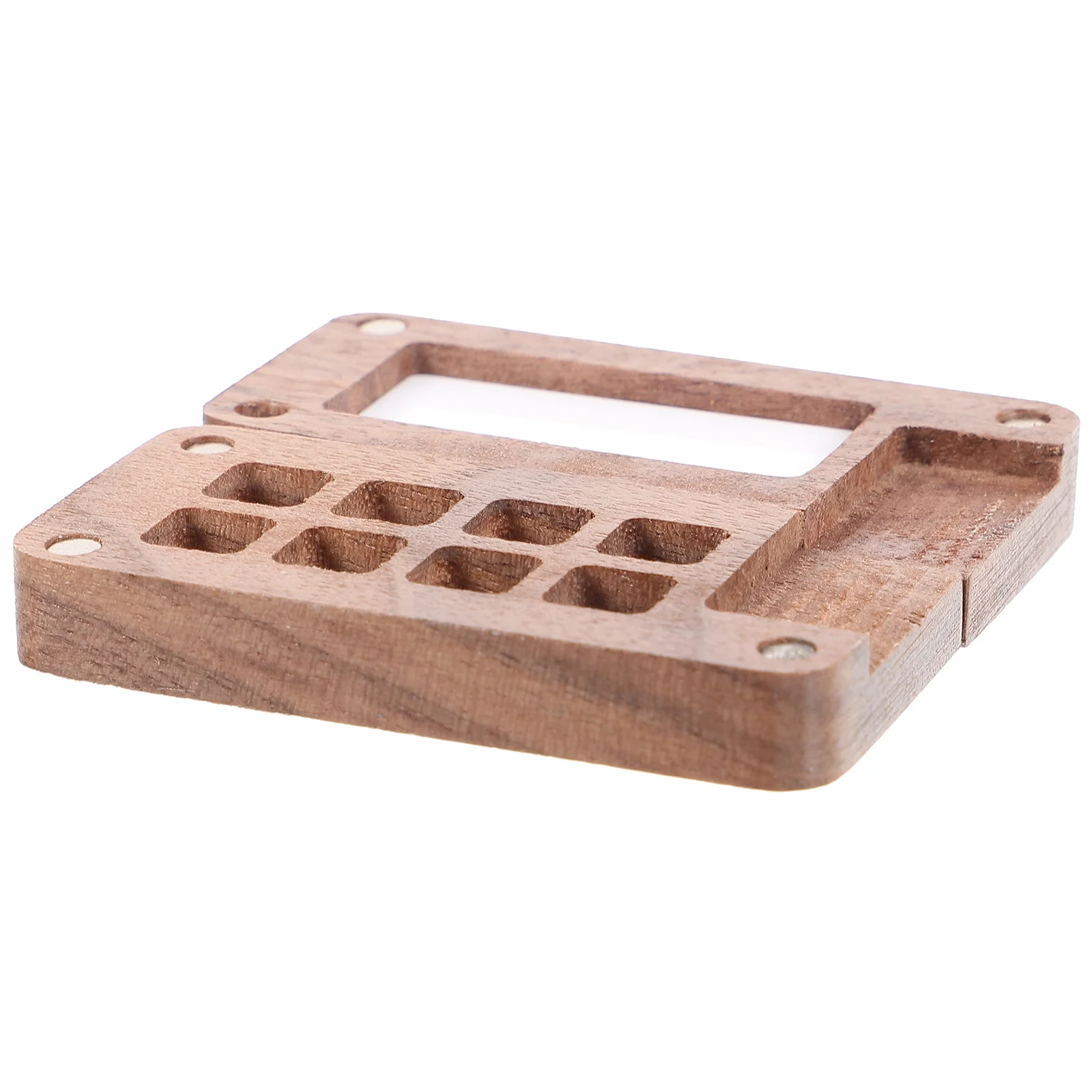 

Wooden Watercolor Palette Wooden Pigment Storage Case Sketchbook Palette Watercolor Box