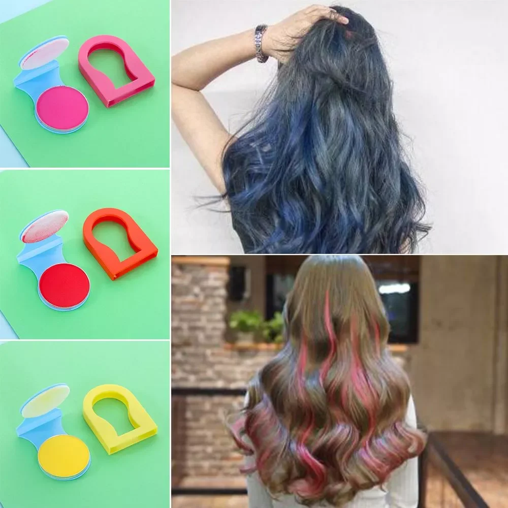 

1PC Disposable Hair Dye Hair Color Chalk Powder Temporary Hair Spray DIY Colorful Paint Beauty Hair Dye Beauty Hair Color Chalk