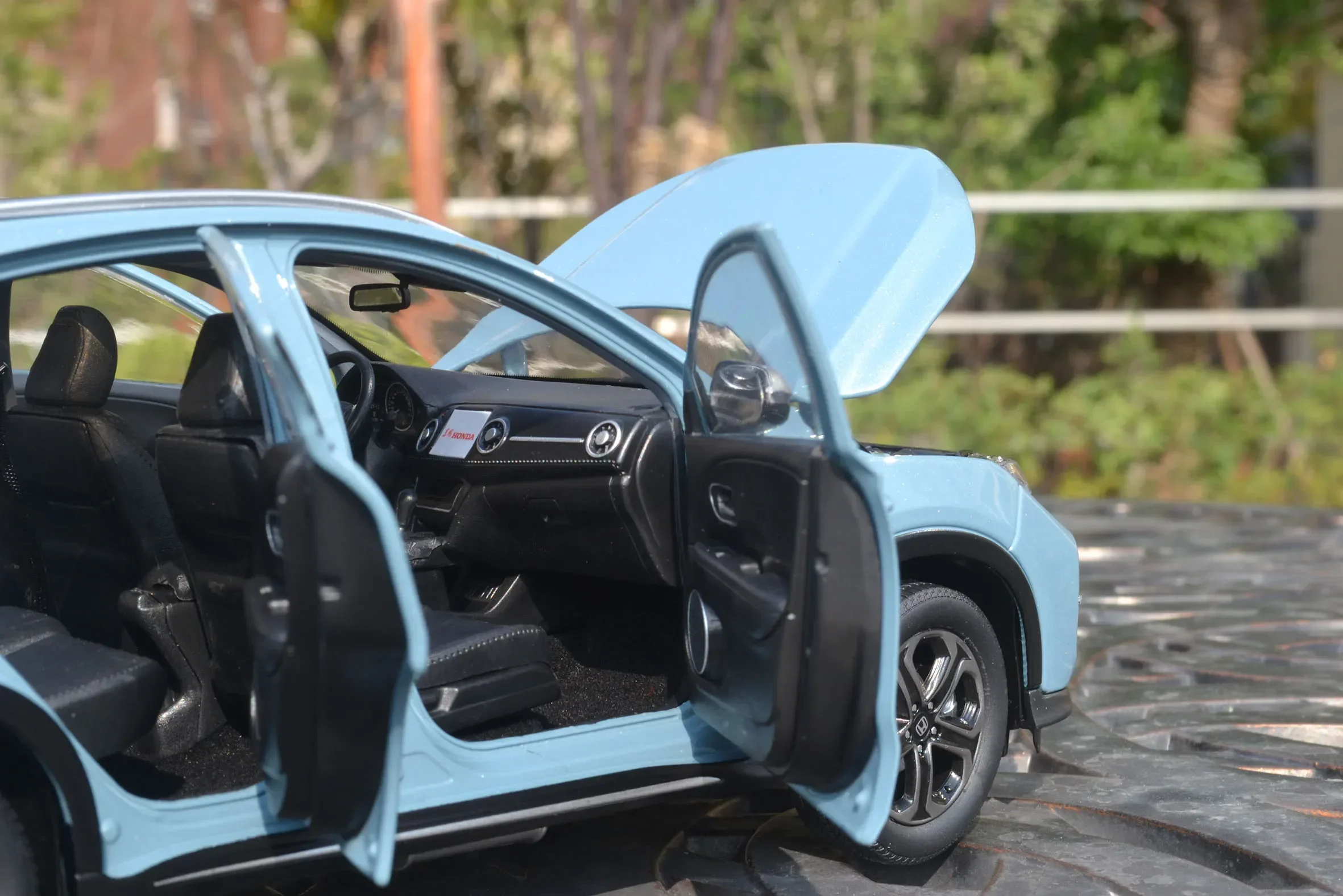 1/18 для Honda XRV XR-V SUV 2019 металлическая литая модель автомобиля детей мальчиков