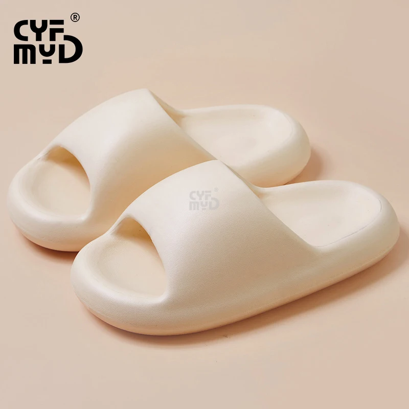 Home Slippers for Women Light Soft Slippers EVA Comfortable House Slippers Non-slip Bathroom Slides Male Platform Shoes Summer