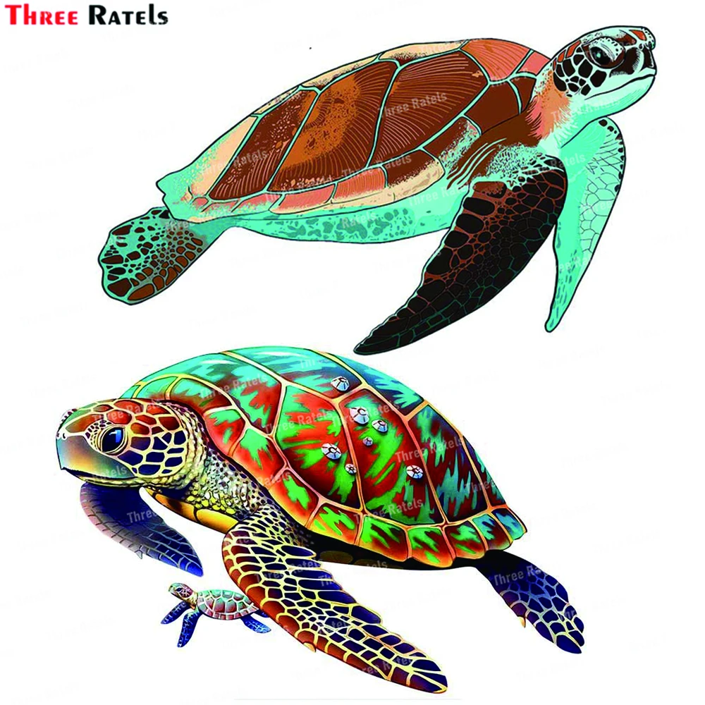 

Три Ratels J720 различные виды наклеек и переводных картинок в виде черепахи для детской комнаты настенное украшение школьные подарки виниловый материал