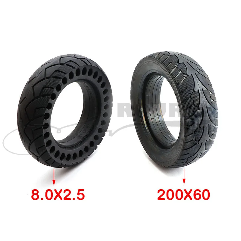 

8 Inch 8.0X2.5 200X60 Solid Tire Electric Scooter Tire Folding Scooter Widening Explosion-proof Wear-resistant Tyre 8X2.5