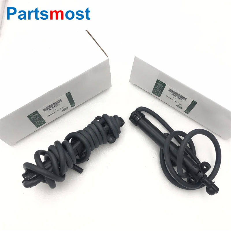 Новинка, Головной фонарь, Водоструйная труба, пара для LAND ROVER RANGE ROVER EVOQUE 2012, передний бампер, зеркальная лампа, фонарь LR024209 LR024211