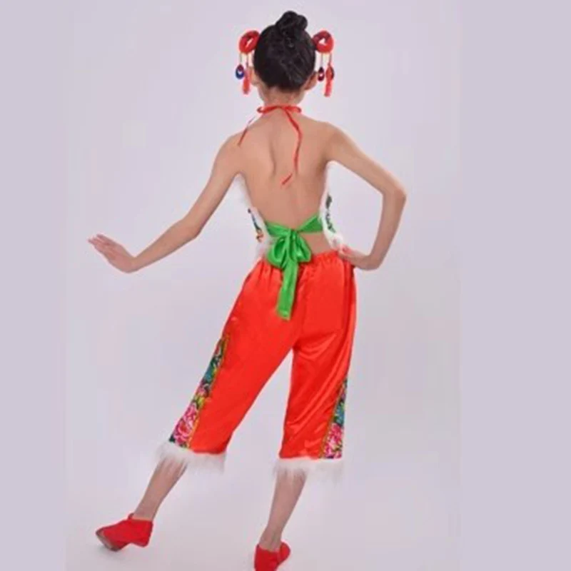 Детский костюм для танцев Янко выступления в национальном стиле благоприятный и