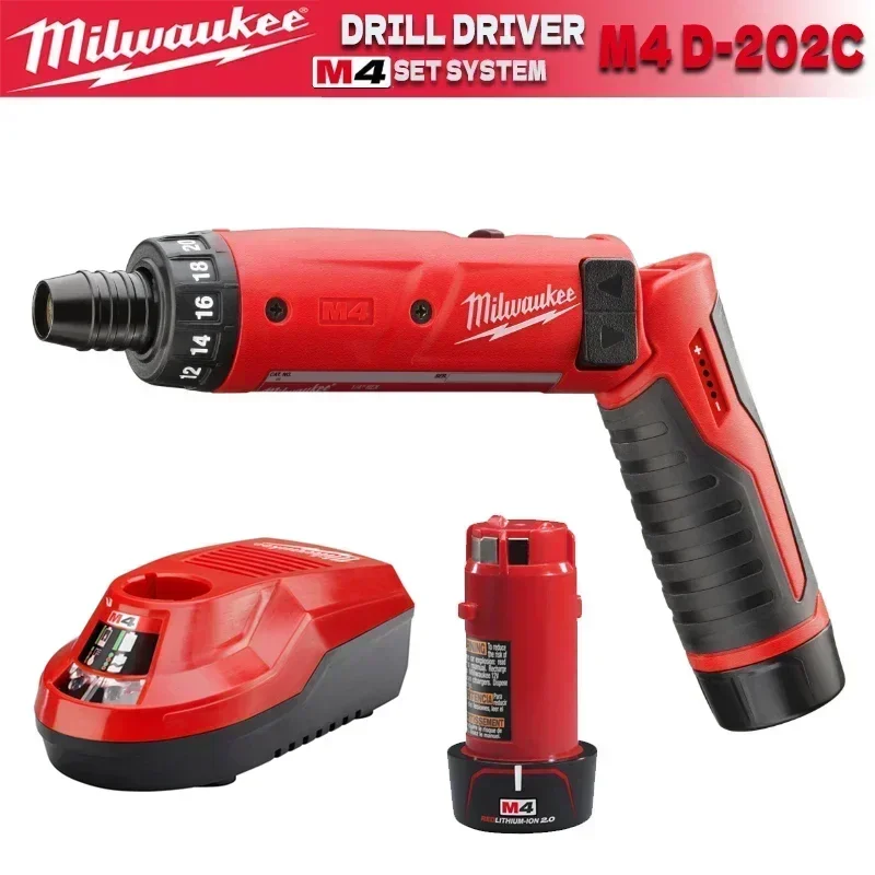 

Milwaukee M4 Д-202С/2101 М4 набор шестигранных аккумуляторных отверток