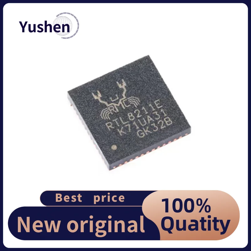 

10PCS RTL8211E-VB-CG QFN-48 Ethernet Controller Chip IC Brand New Original Genuine SMD