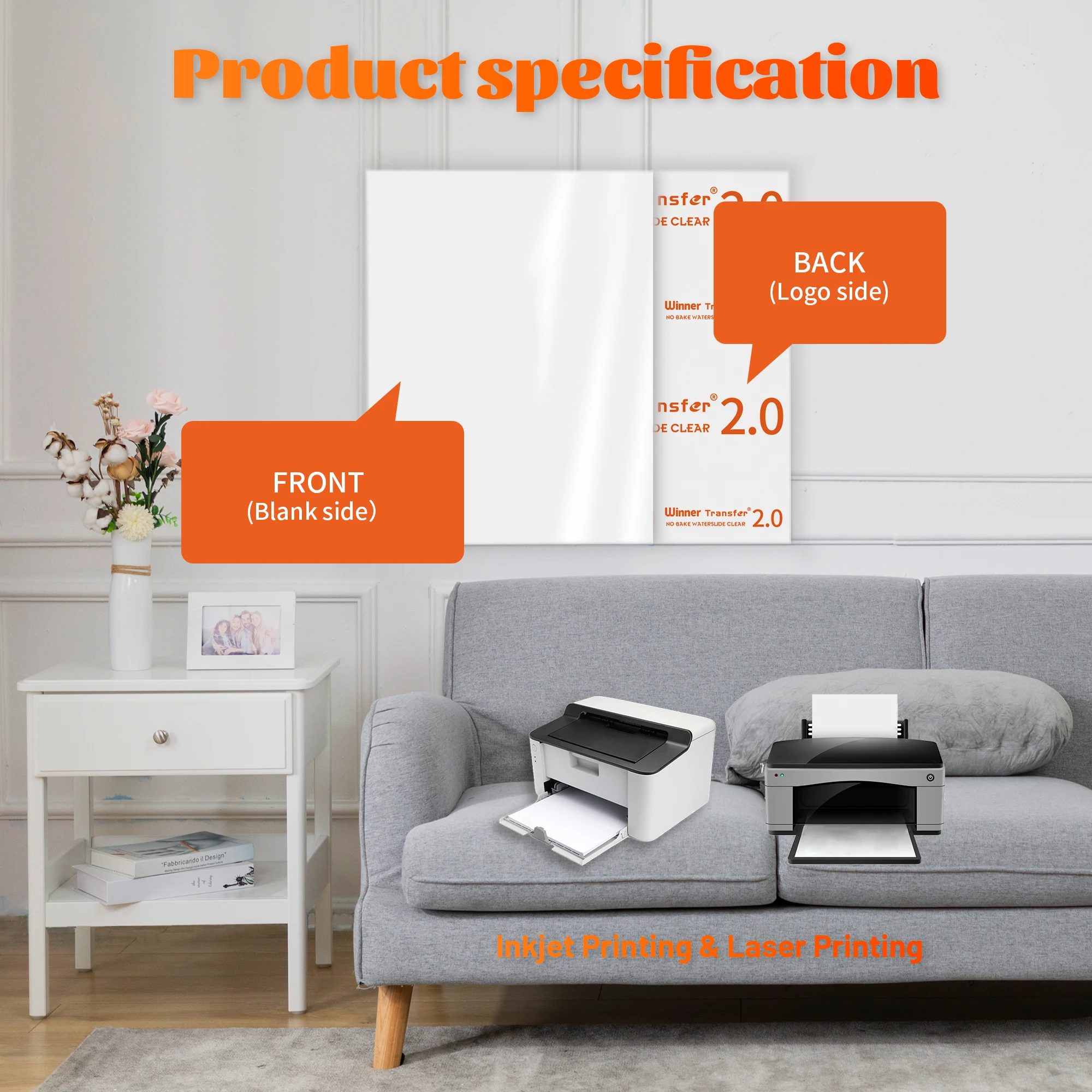 Рисунок 5 - Белая водоотталкивающая бумага