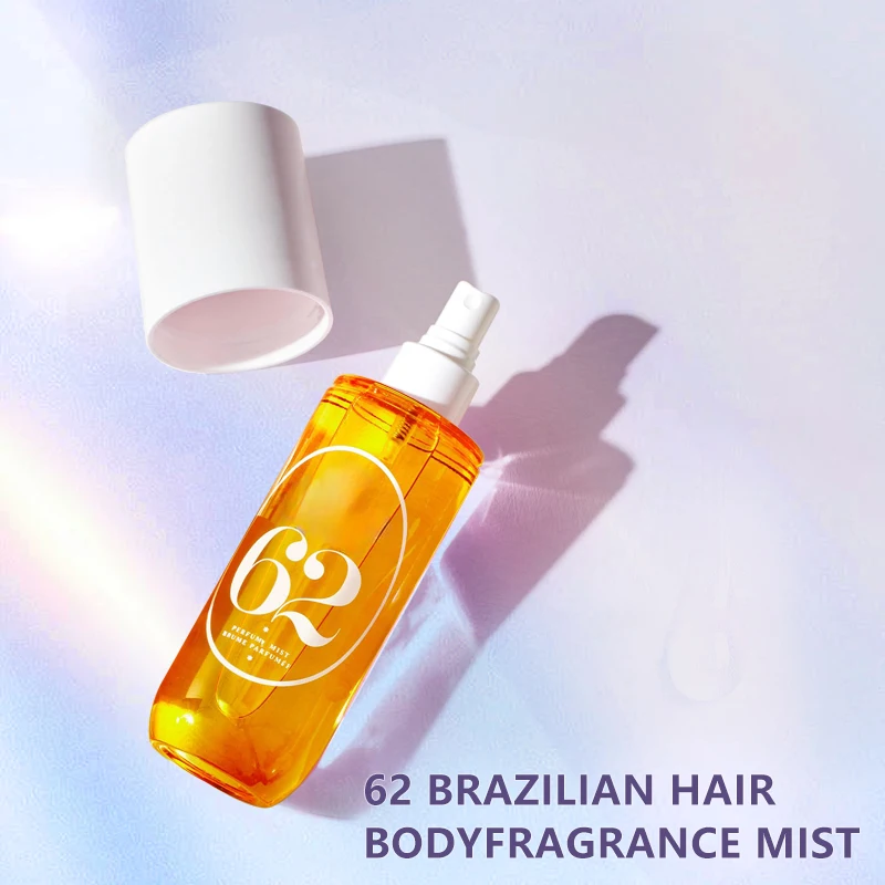 Духи для тела женские спрей стойкий с ароматом волос и натуральный фруктовый