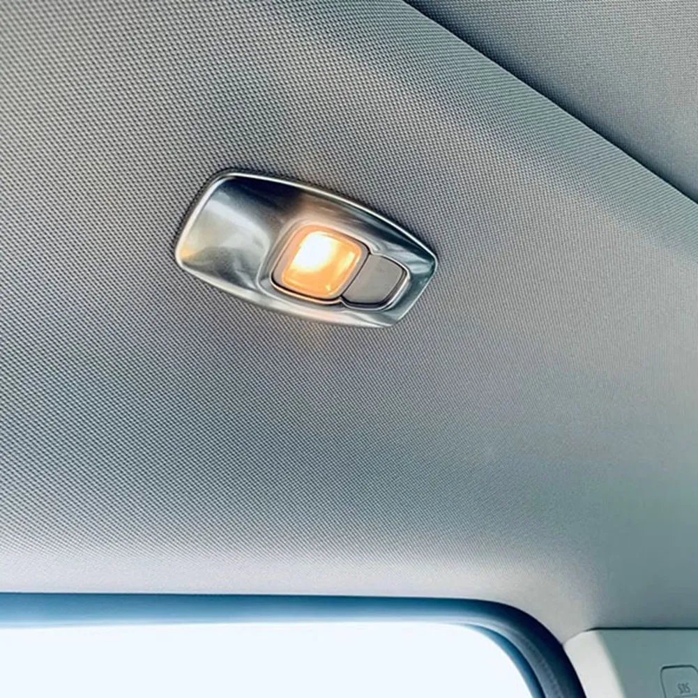 Автомобильная Матовая Серебристая Наклейка из нержавеющей стали для интерьера и