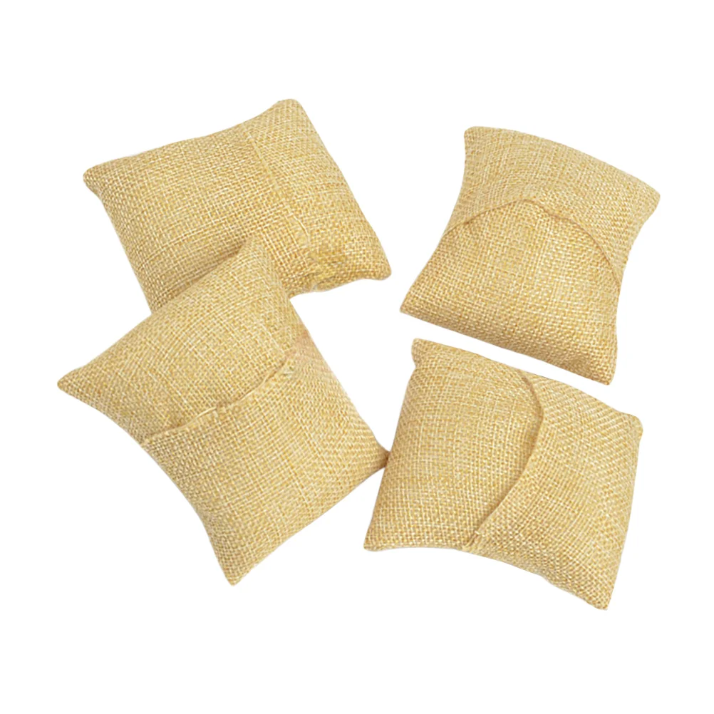 

Bracelet Pillow Display Jewelry Watch Pillowsbangle Holderchainstand Box Selling Cushions Mini Ring Organizerblack Displays Bead