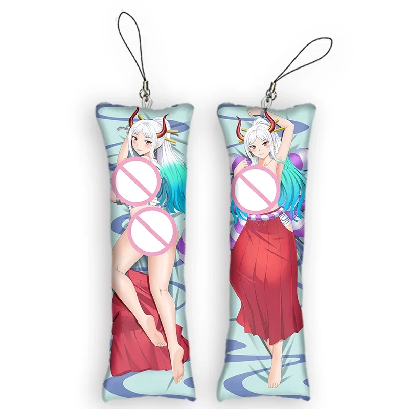ONE PIECE мини-подвеска Dakimakura брелок мини аниме кулон для тела двусторонний