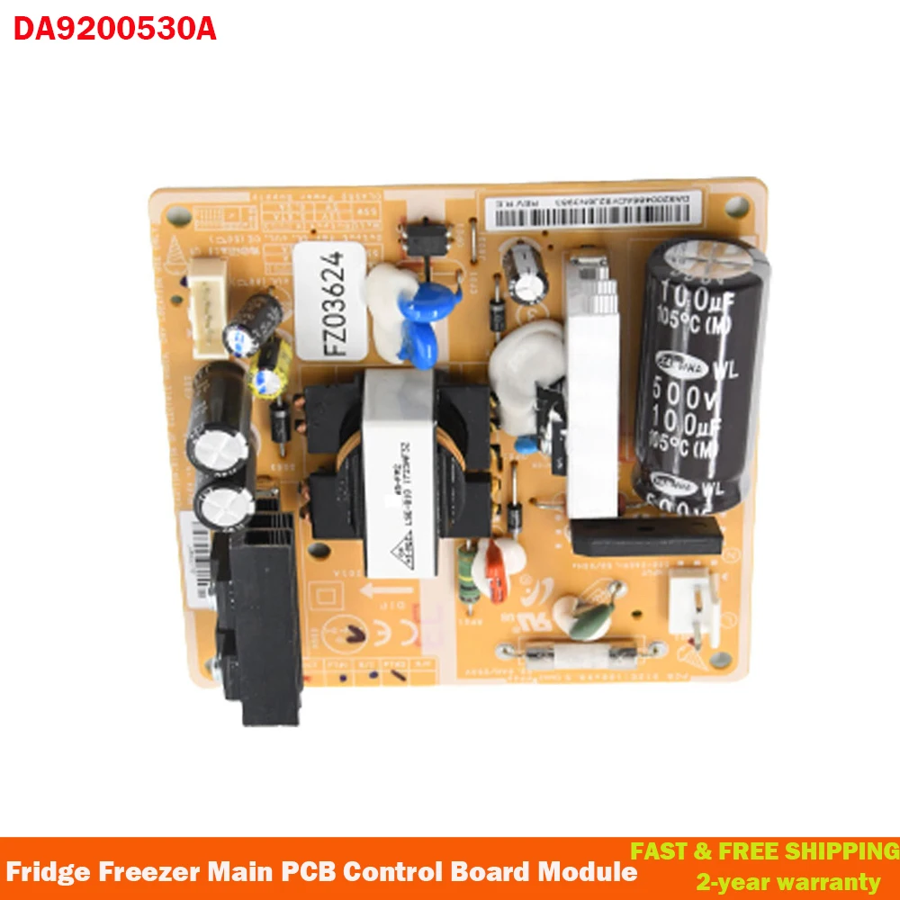 

DA9200530A For Samsung American Fridge Freezer Main PCB Control Board Module DA92-00486A