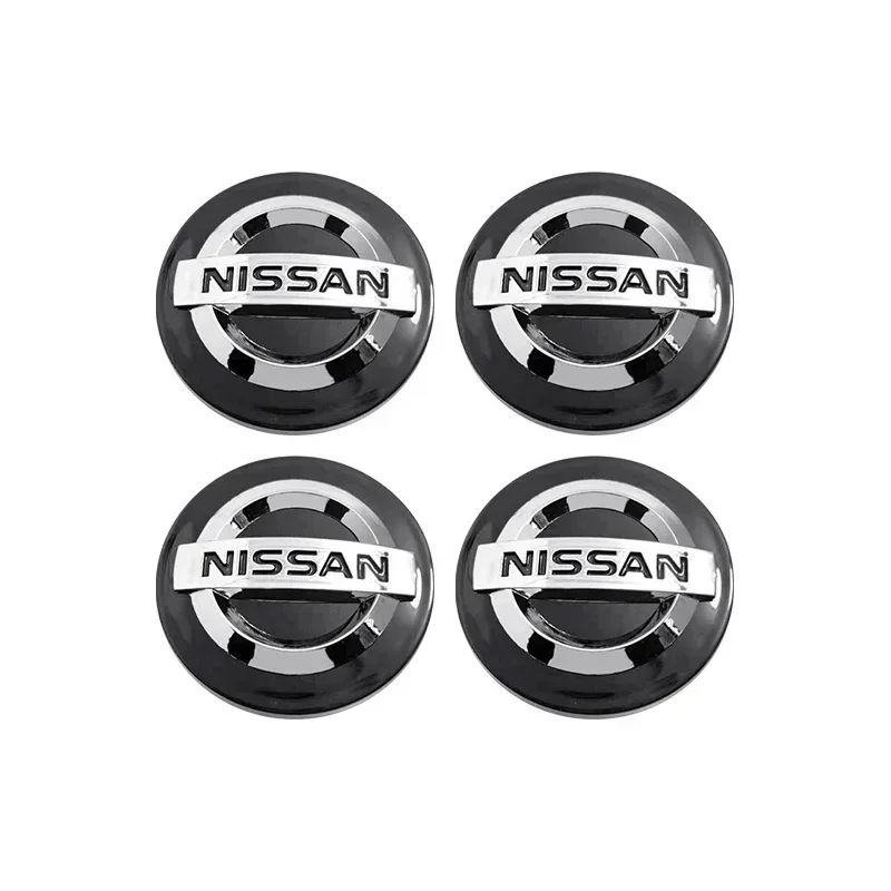 

4 шт., 54 мм, 60 мм, колпачок центра колеса, крышка ступицы, эмблема для Nissan X J10 Trail Tiida Teana Juke X-trail Almera Rogue Sport Versa