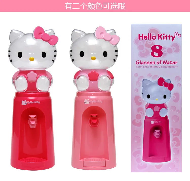 

Sanrioed Hellokittys Mymelody мини-дозатор воды Детский мультяшный здоровый жизнь офисный Настольный небольшой дозатор воды