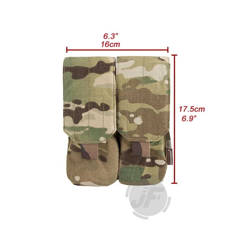 Emerson Multicam двойной журнал сумка тактическая 5 56. 223 стрельба Охота страйкбол мягкая