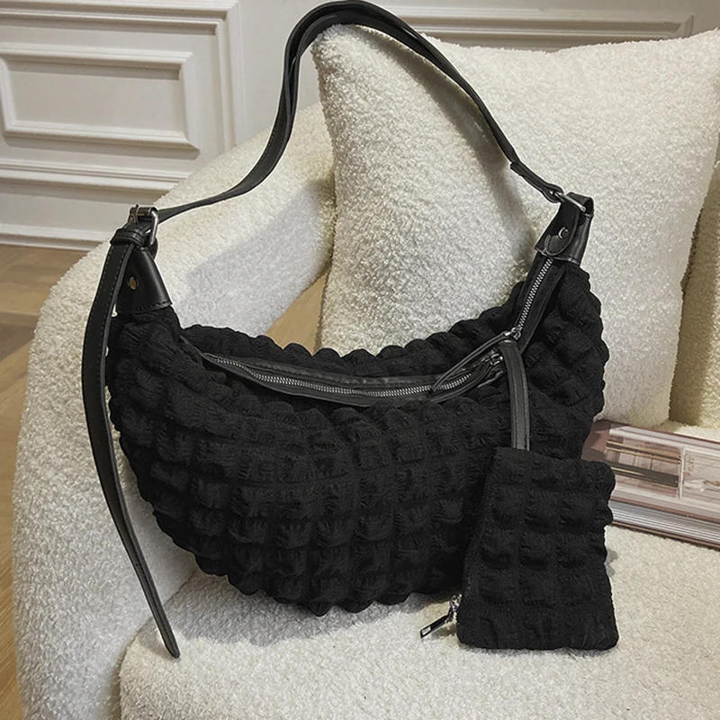 

Женские сумки, вместительные милые дизайнерские сумки Хобо для женщин, сумка-мессенджер в форме облака, роскошная женская сумка через плечо