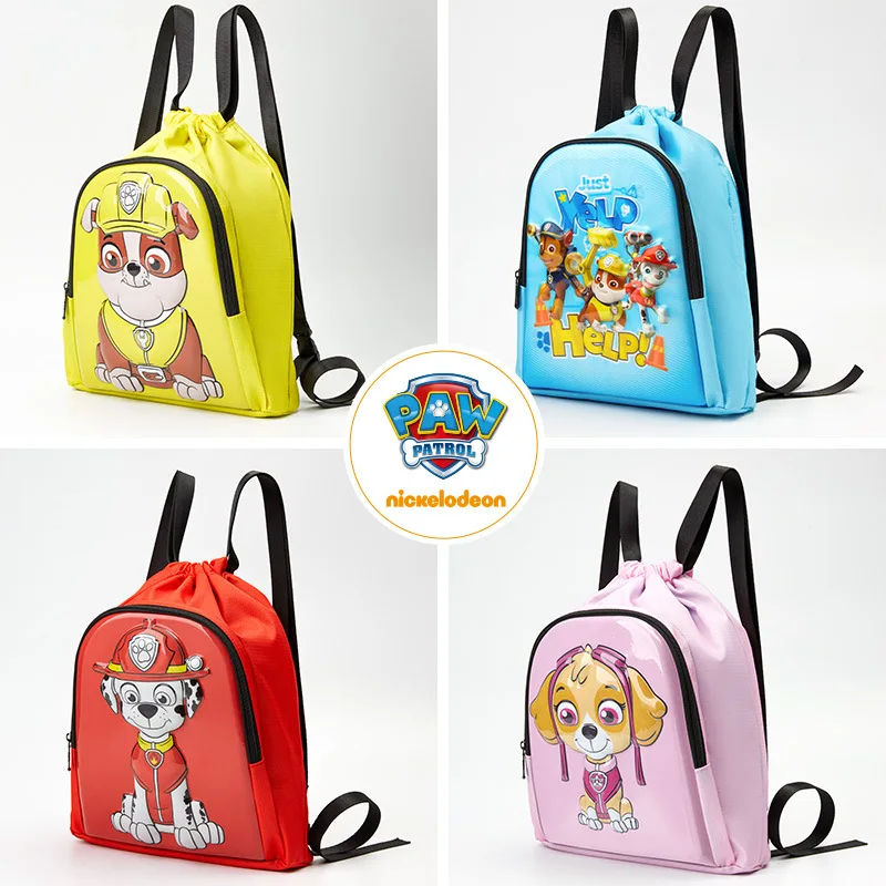 

Paw Patrol Child Swimming Bag Anime Figures Chase Skye Dry and Wet Separation Beam Mouth Backpack Children Swimming Storage Bags
