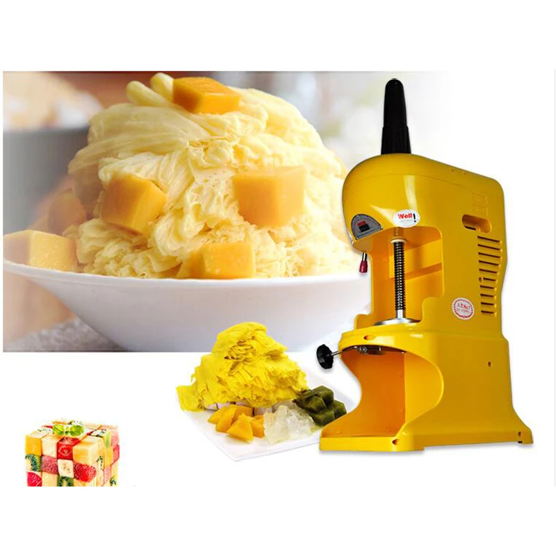 

PBOBP Stainless Steel Ice Crusher Mini Manual Snow Cone Smoothie Maker Ice Block Breaking Machine Slush Machine