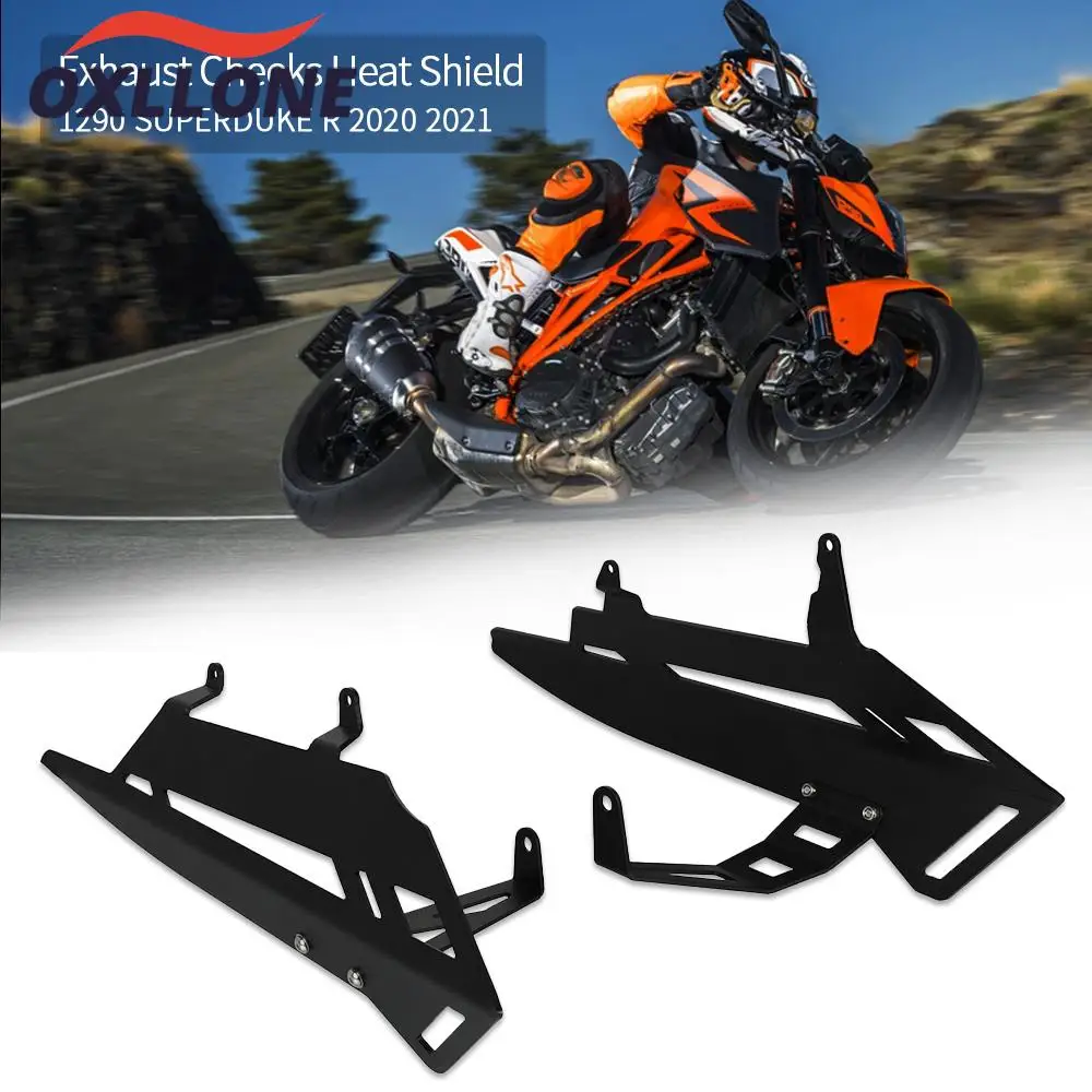 1290 SUPERDUKE R Motorcycle Exhaust Pipe Protector Heat Shield Cover Guard Anti-scalding FOR 1290 SUPER DUKE R 2020 2021 2022