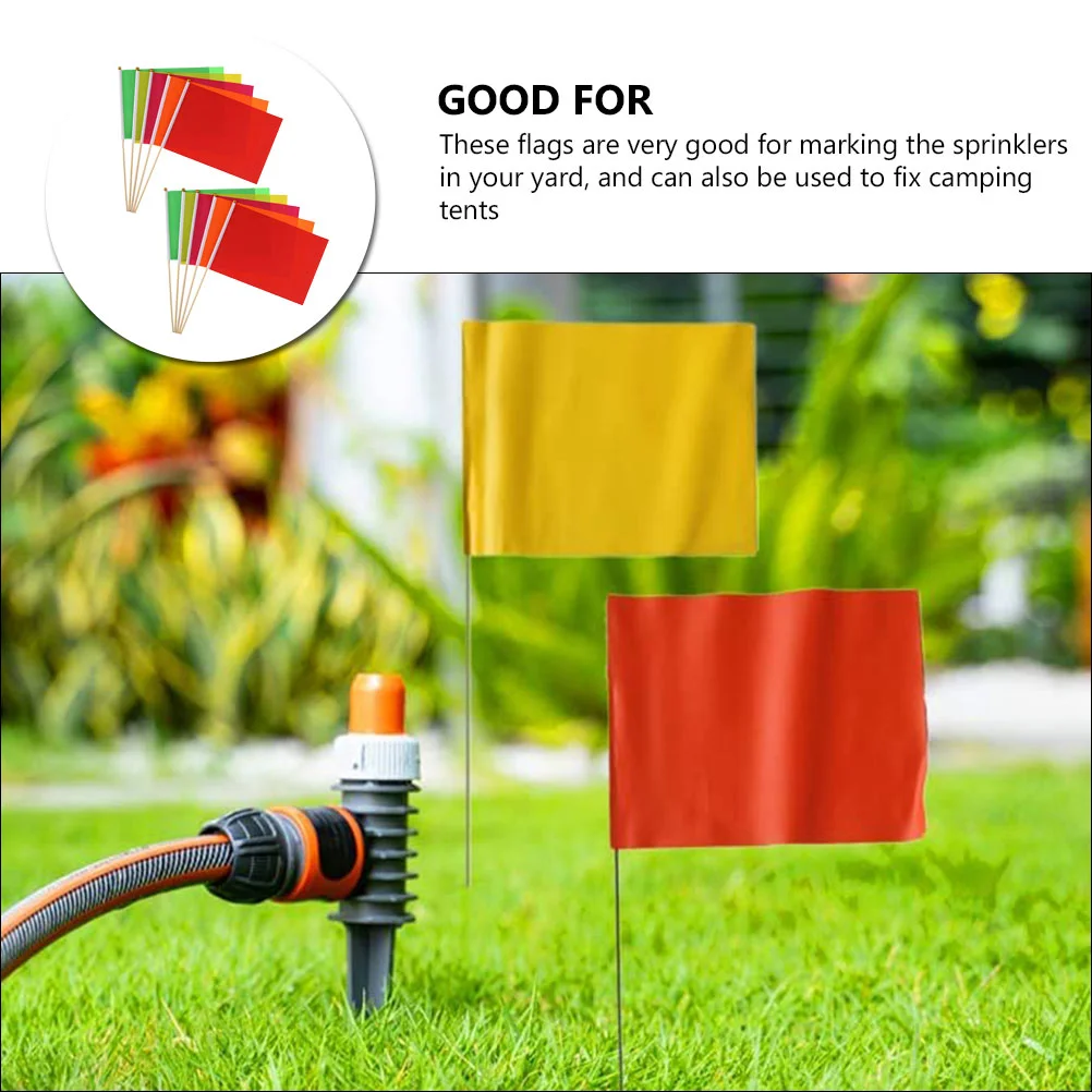Садовый кол флаг эмблемы маркер флаги для газона маркировка двора ручное