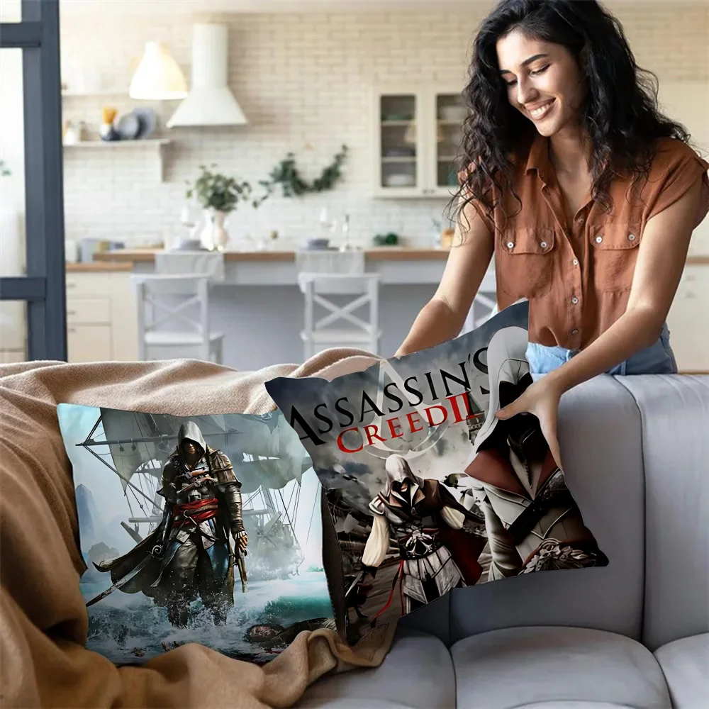 Чехлы на подушки A-AssassinS C-Creed Game мультяшный диван декоративные домашние