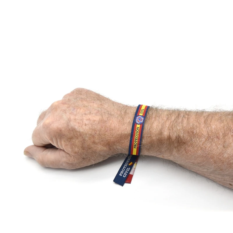 BDM-браслет для защиты гражданских лиц Испания выживание логотип и щит