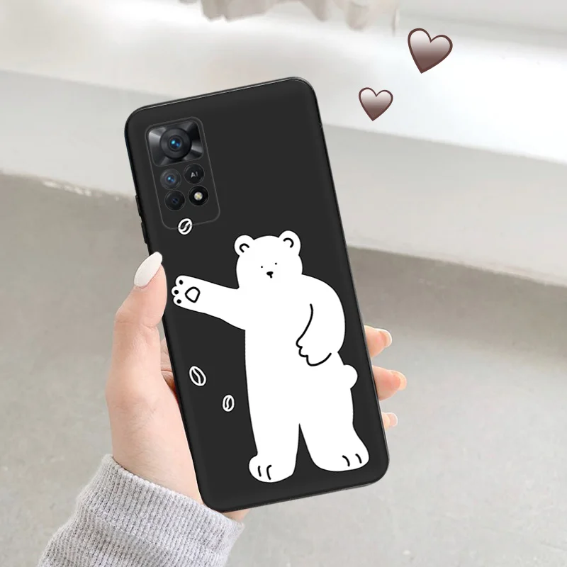 Ультратонкий черный чехол для телефона Redmi Note11 11s A1 A2 Plus K60 K50 K40 Xiaomi 14 11t 11 Lite CC9 Pro