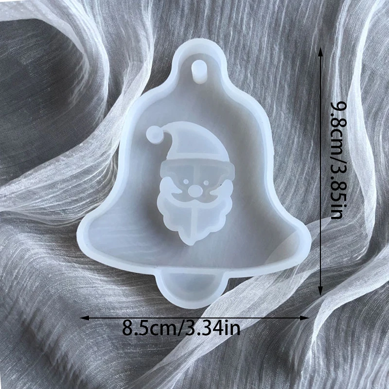 Novaya Rodjes) aya Силиконовая форма с Jinglei Loush Kolokolchik Рождественская елка Подвеска Stuckurtka