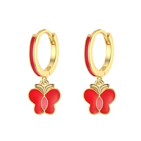 new trends cute bow knot drop earrings for women birthday present exquisite child girl small earring