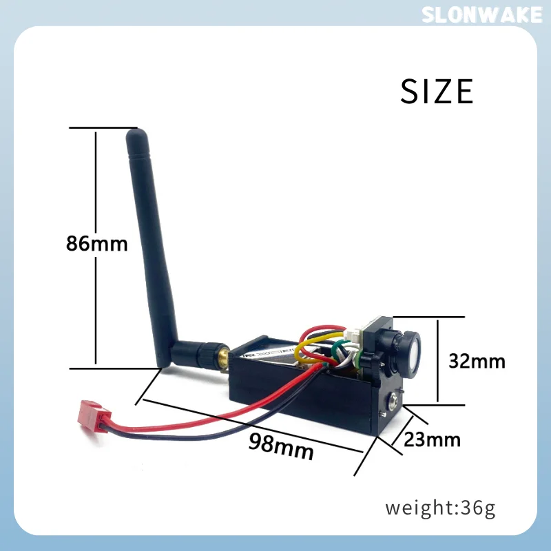 FPV система 5.8G 48CH с камерой 700TVL