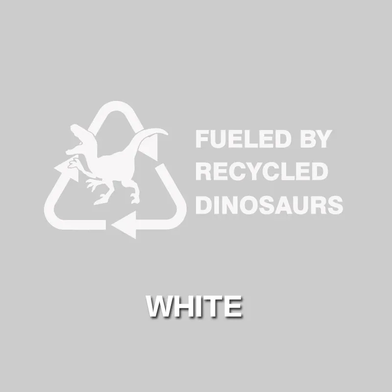 

Виниловая наклейка с переработанным динозавром, хобби на автомобиль, наклейка на окно, наклейка на грузовик, наклейка на заказ 15 см x 6,9 см