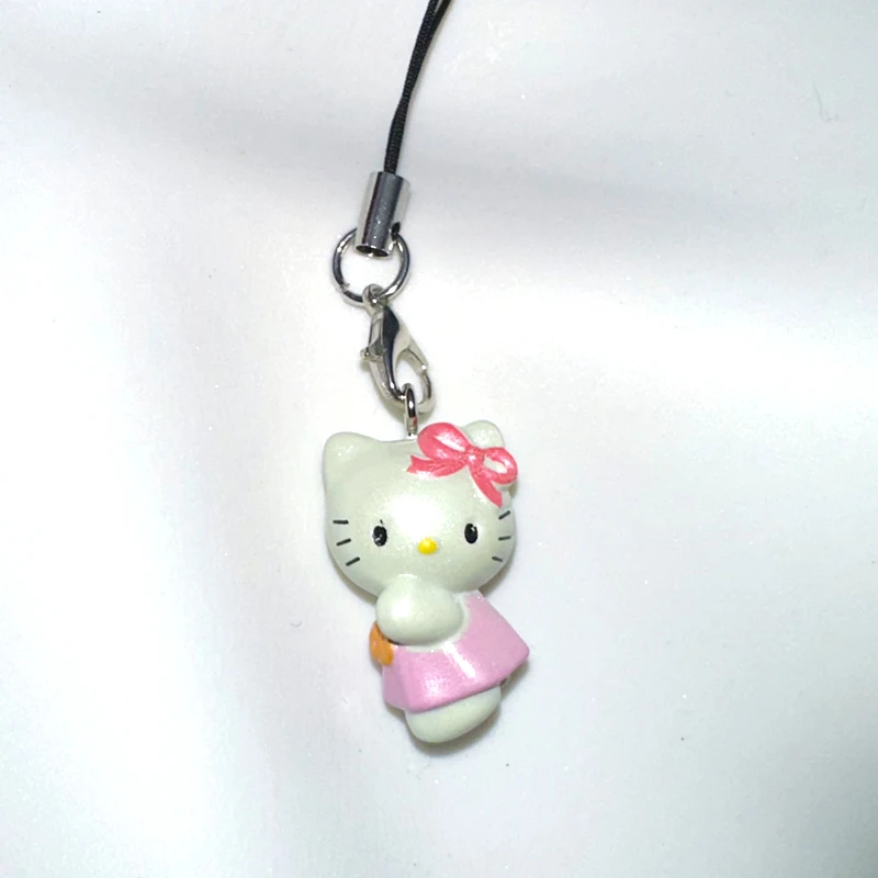 Винтажная японская подвеска Tianse с ангелом Hello Kitty в виде сумки милый розовый