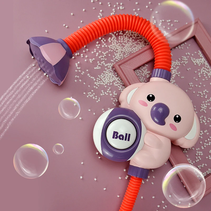 

Baby Bath Toys Cartoon Elephant Electric Water Spray Bathing Toy For Children Kids Bathroom Bathtub Bath And Shower Toy Gifts
