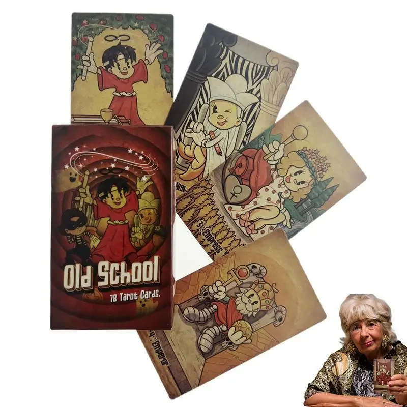 

Tarot Card Prediction Divination Board Game Party Divination Runes Oracle Card Poker Gift Full English Tarot English Version