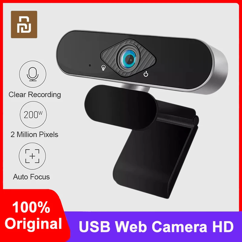 

New Youpin Xiaovv Webcam 1080P Web Camera with Microphone Web USB Camera Full HD 1080P Cam Webcam for Live Video Calling Work