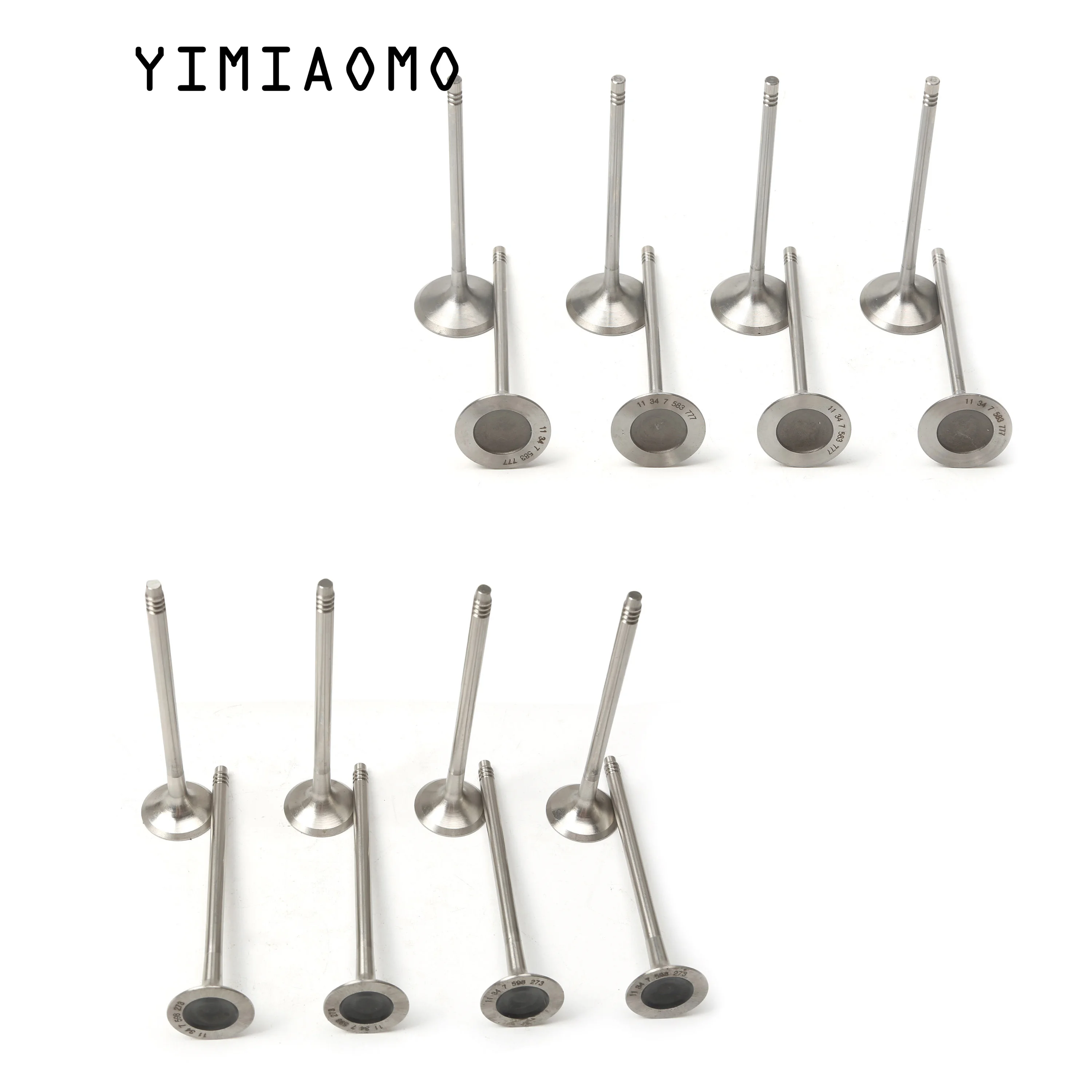 11347598273 Intake And Exhaust Valve Set For BMW F20 2015-2016 F31 F36 F10 X1 E84 2011-2015 X3 X4 X5 Z4 Roadster E89 11347583779 images - 6