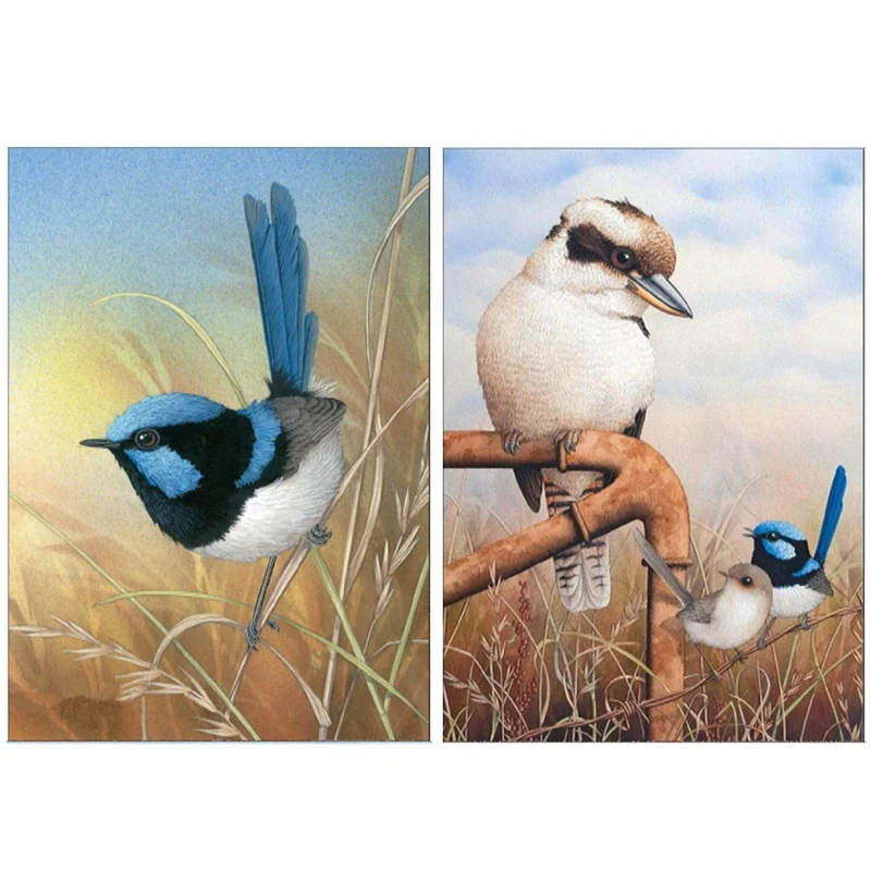 

DIY Diamond Painting Kits, Full Drill Diamond Art Kits For Home Wall Decors, Diamonds Kits Embroidery By Numbers Bird