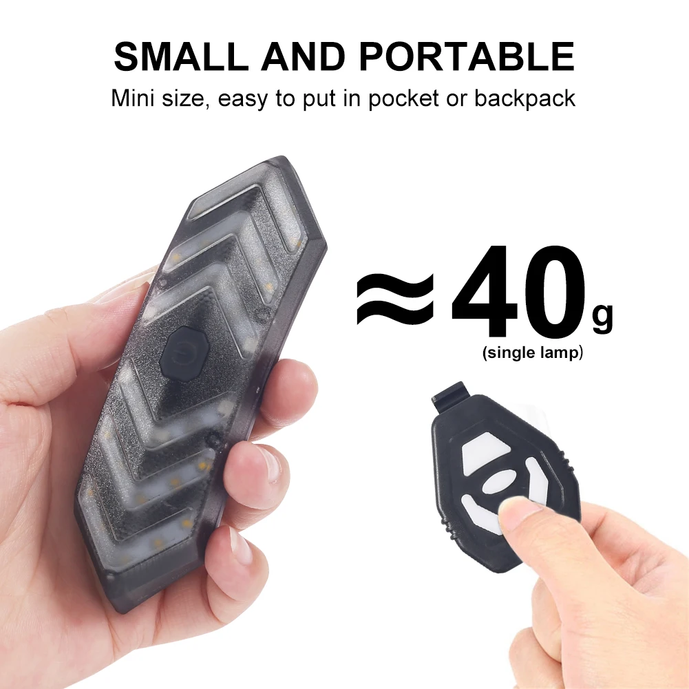 

Bicycle Tail Lights Bike Lights Turn Signal Warning Led Lights Rear USB Rechargeable Helmet Wireless Remote / Gravity Control