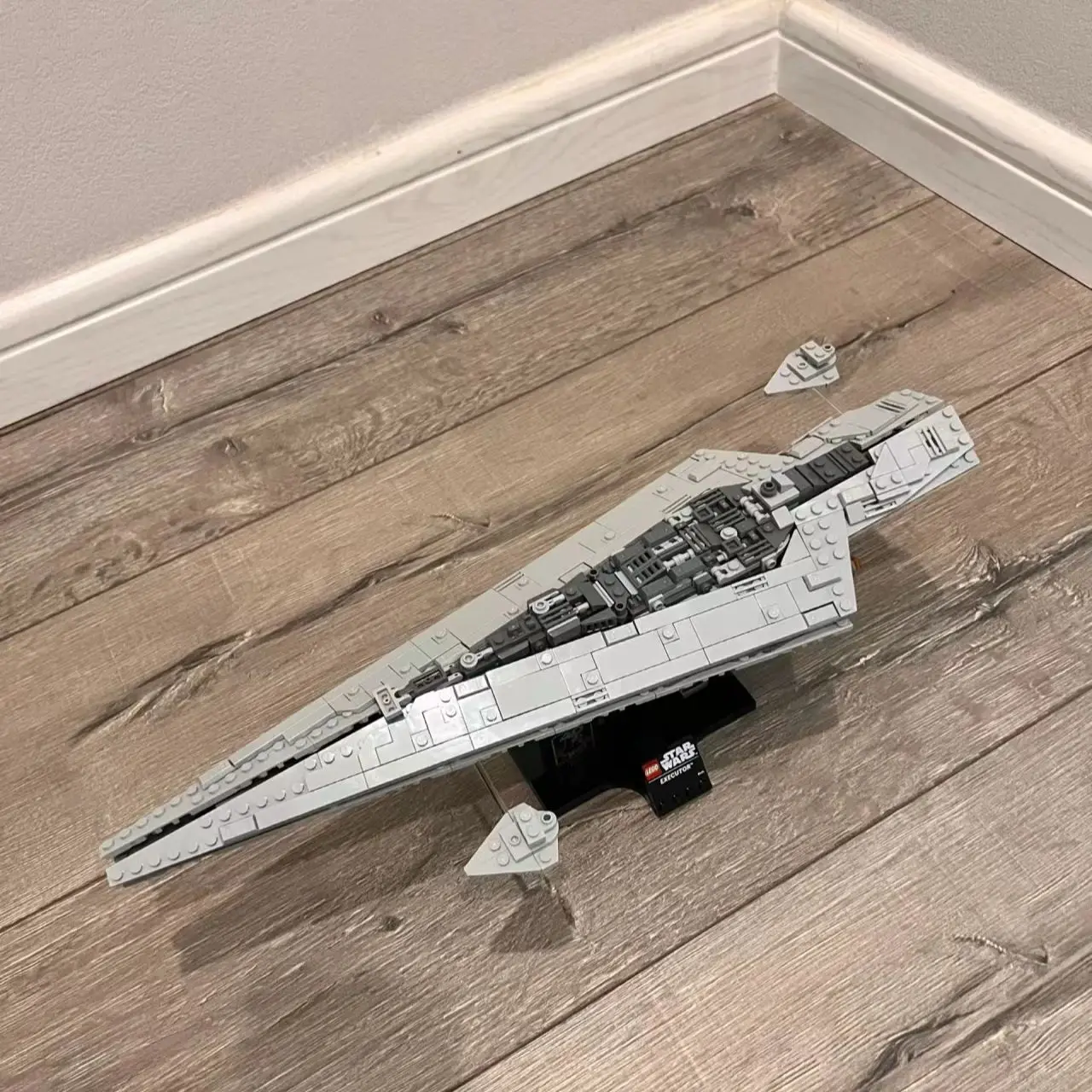 

New In Stock Compatible 75356 Starfighter Destroyer Model Building Blocks With Lighting Children's Toys Birthday Christmas Gift